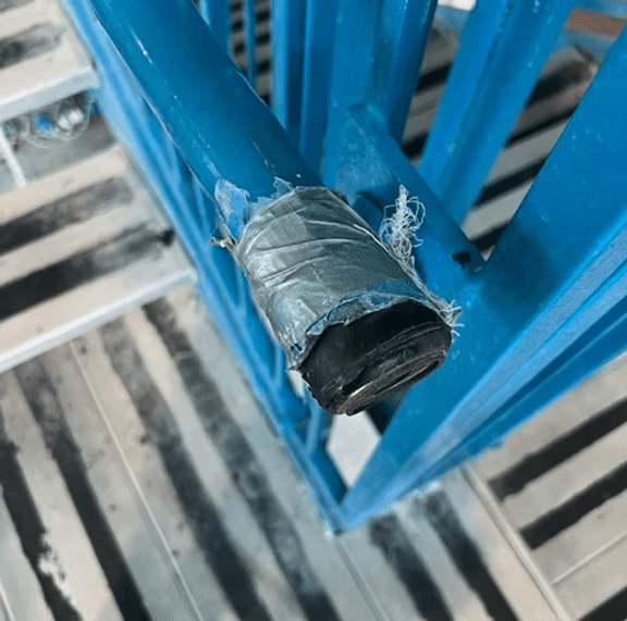 Repair metalwork